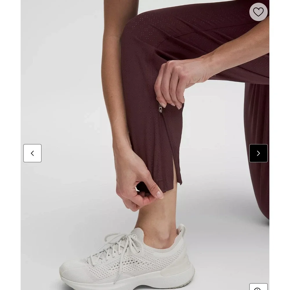 Lululemon Adapted State High Rise Jogger Midnight‎ Plum Purple Size 2 NEW